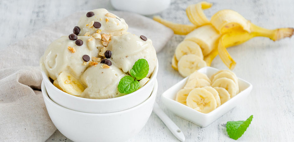 Fitness banánová zmrzlina