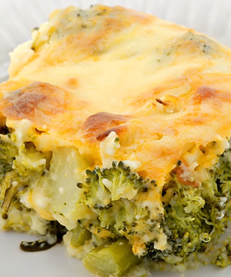 Zapékaná brokolice s proteinem - zdravá výživa