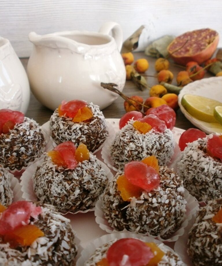 Vánoční pečení - Ovesné avokádovo-proteinové kuličky