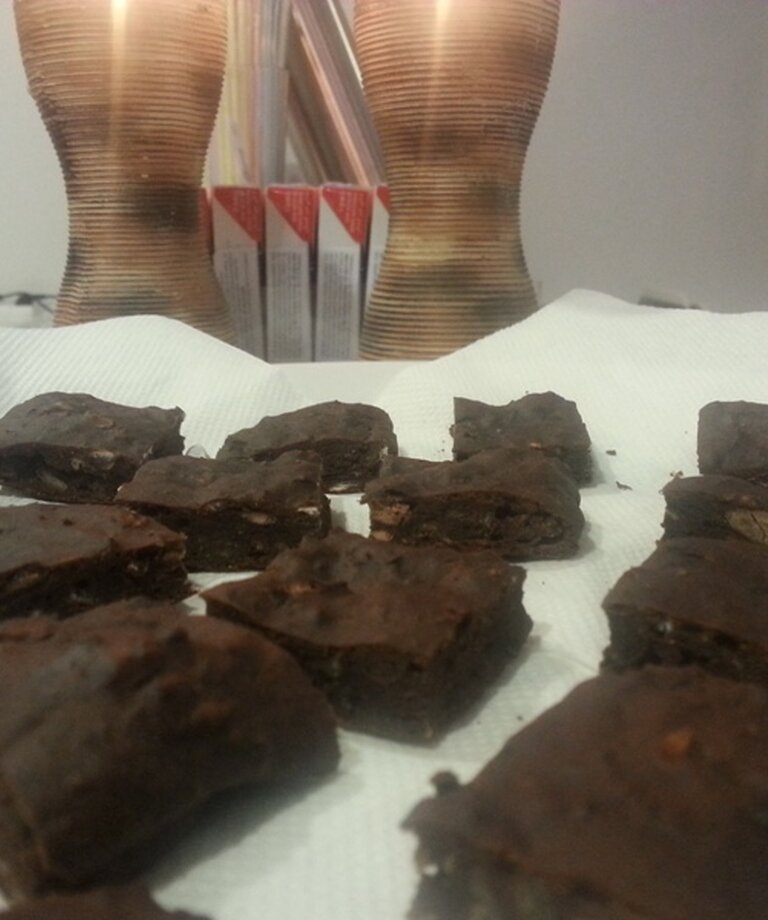 Proteínovo – čokoládové brownies od Agi Hlavačkovej